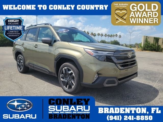 New 2026 AUTUMN GREEN METALLIC Subaru Limited image 1