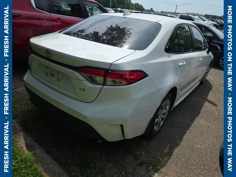 Certified Used 2024 White Toyota LE image 2