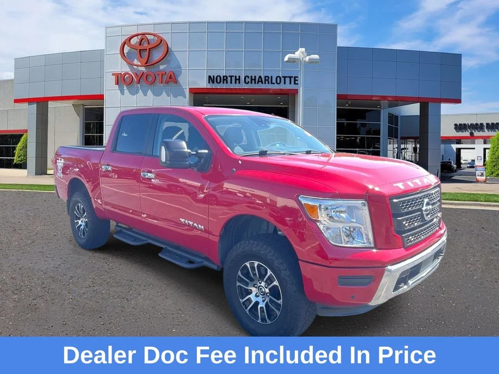 Used 2021 Red Nissan SV image 1