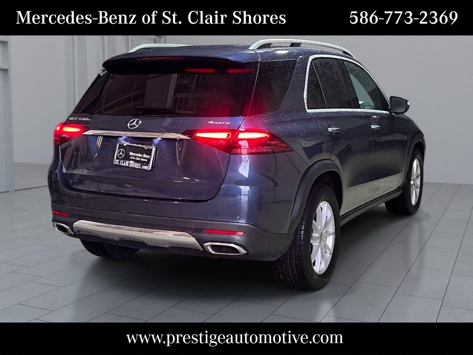 Certified Used 2024 Blue Mercedes-Benz GLE 450e image 5