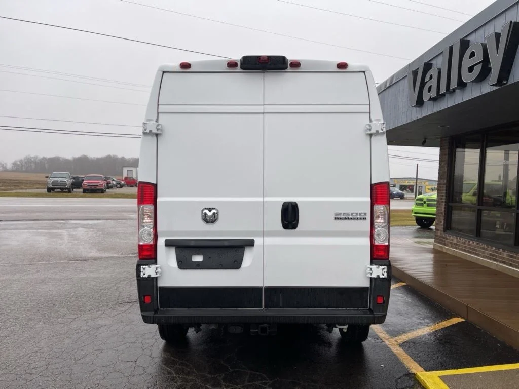 New 2025 Bright White Clearcoat RAM High Roof image 5