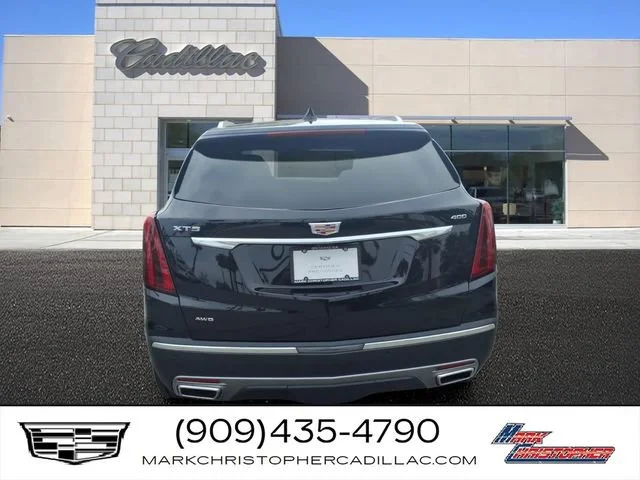 Used 2025 Stellar Black Metallic Cadillac Premium Luxury image 2