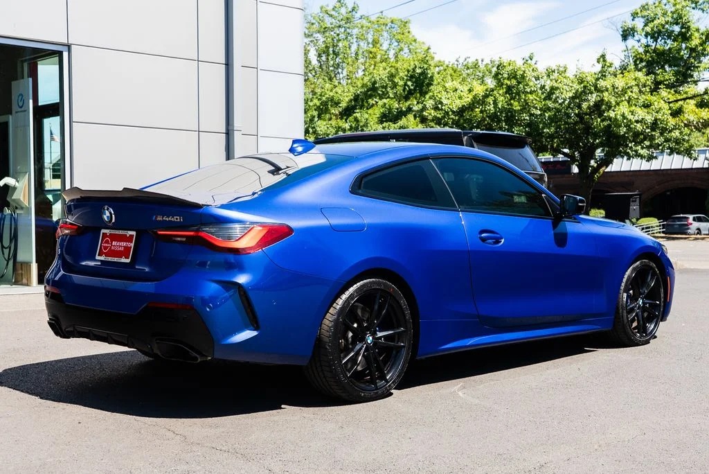 Used 2021 Blue BMW M440i xDrive image 6
