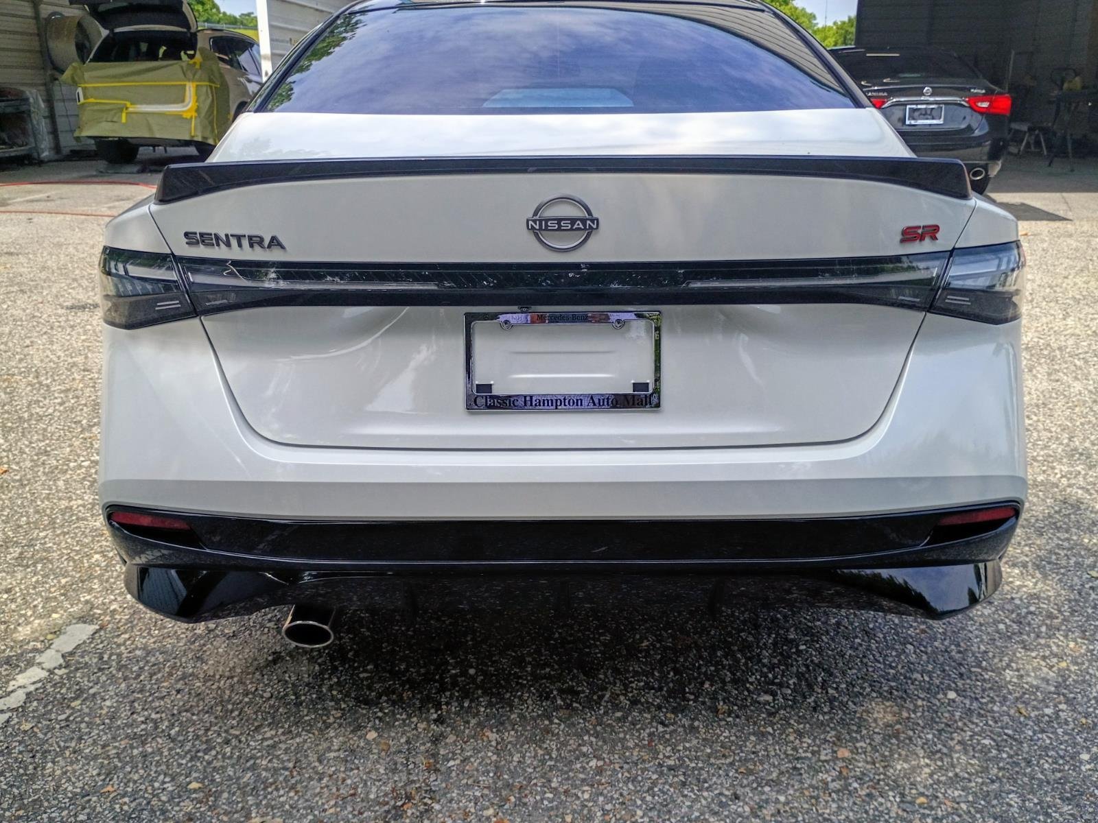 Used 2026 Aspen White Tricoat/Super Black Nissan SR image 4