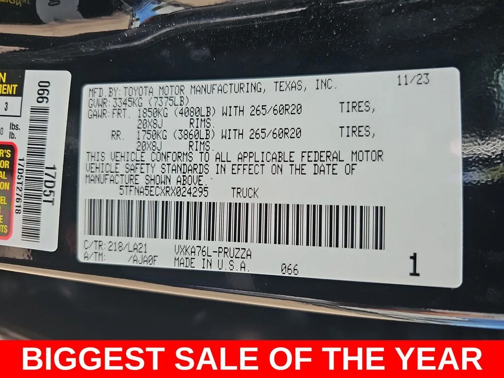 Used 2024 Midnight Black Metallic Toyota Platinum image 40