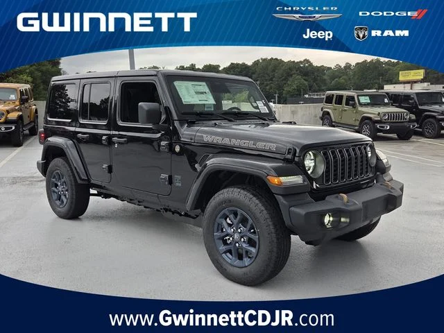 New 2026 Black Clearcoat Jeep 85th Anniversary Edition image 1