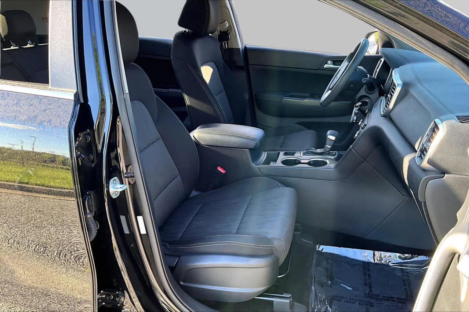 Certified Used 2020 Black Cherry Pearl Kia LX image 15