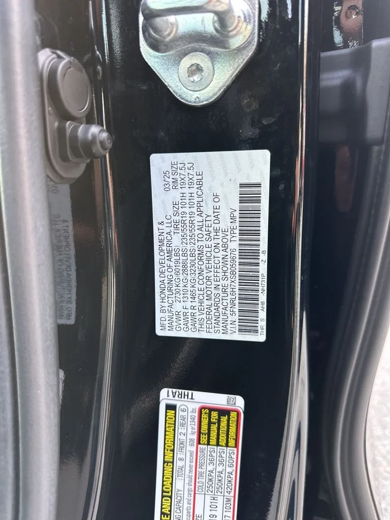 Used 2025 Black Honda Sport-L image 34