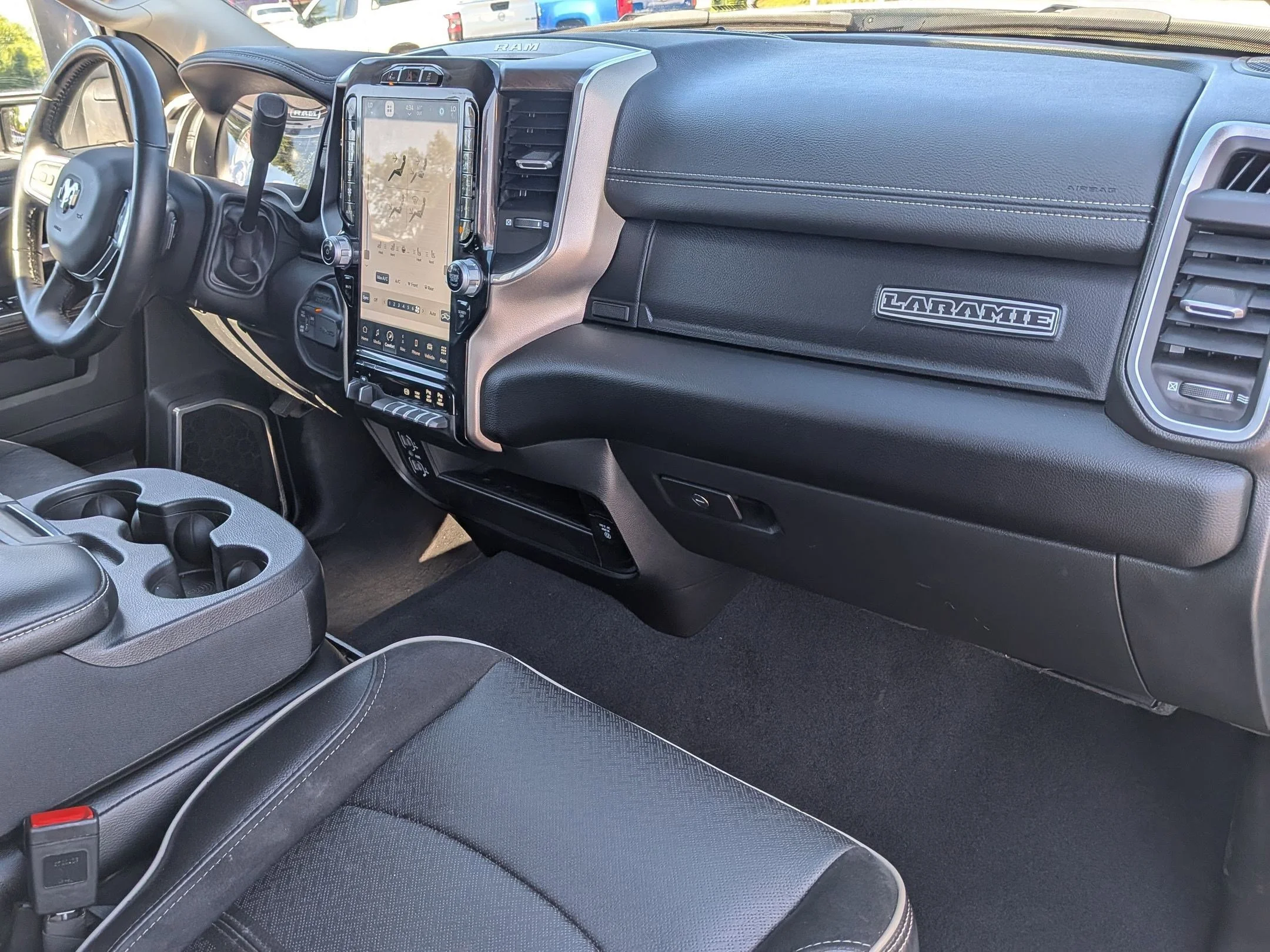 Used 2024 Bright White Clearcoat Ram Laramie image 25