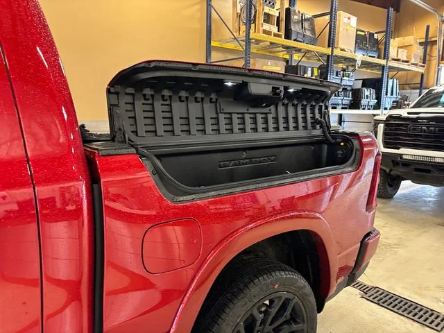 New 2026 Molten Red Pearlcoat Ram LIMITED CREW CAB 4X4 5