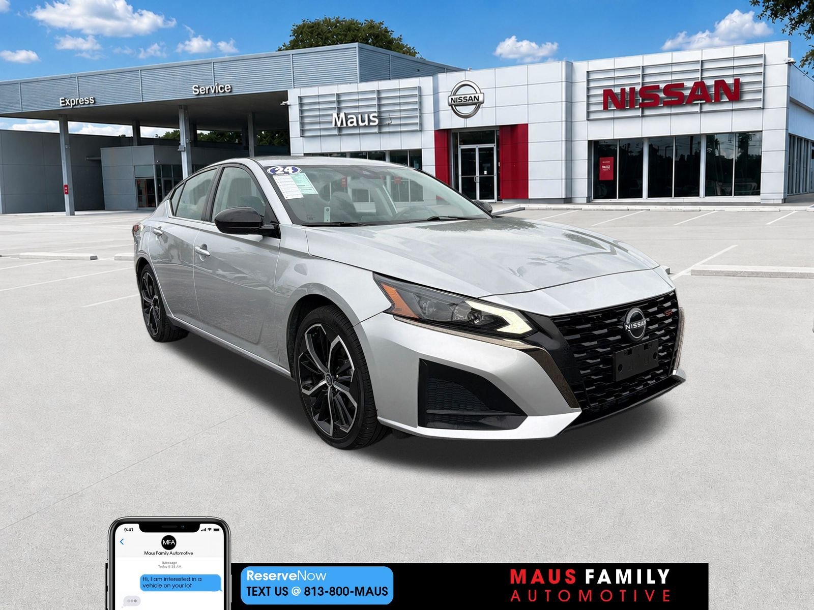 Used 2024 Brilliant Silver Metallic Nissan 2.5 SR image 1