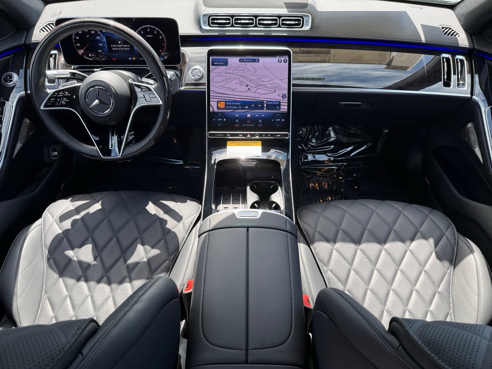 Used 2026 Obsidian Black Metallic Mercedes-Benz S 580 image 12