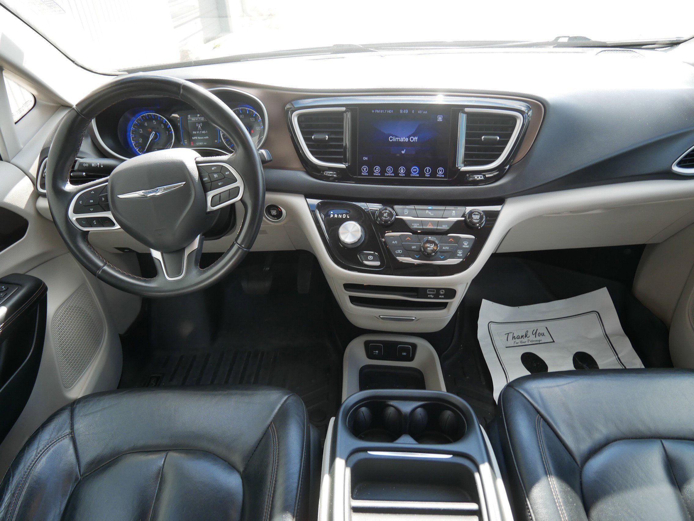Used 2017 Billet Silver Metallic Clearcoat Chrysler Touring-L image 16