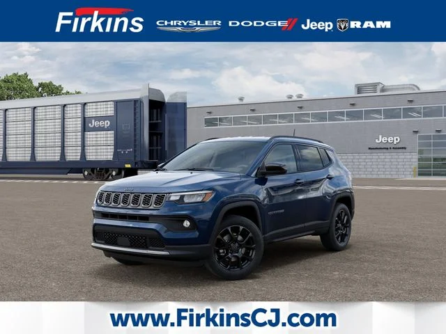 New 2026 Fathom Blue Pearl-Coat Exterior Paint Jeep Latitude image 1