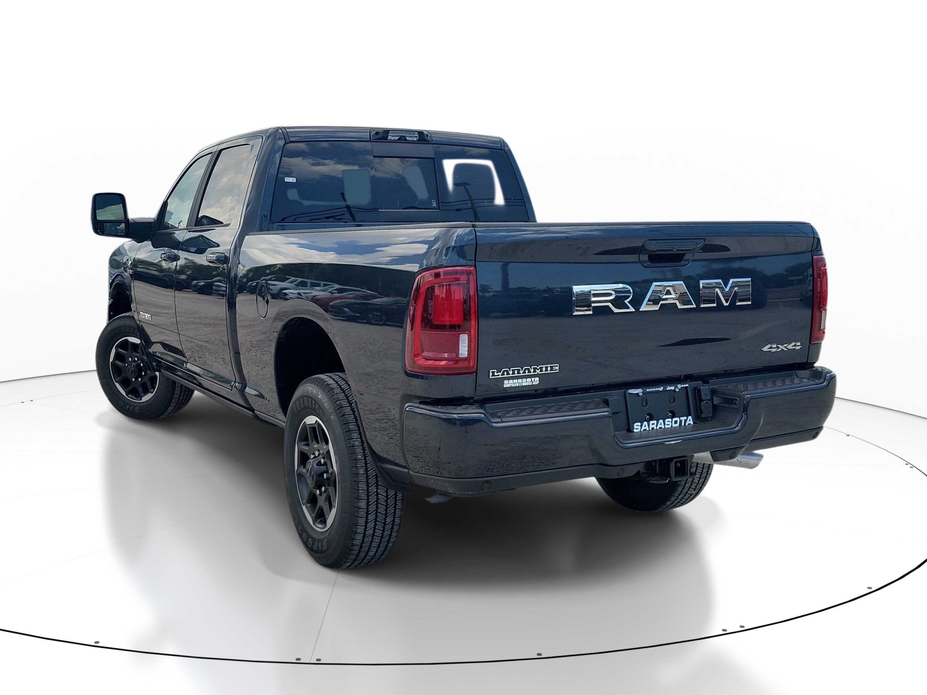 New 2026 Forged Blue Metallic Exterior Paint RAM Laramie image 4
