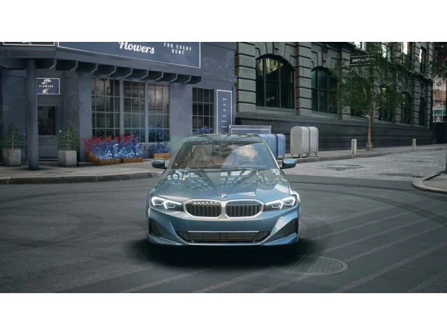 New 2026 Arctic Race Blue metallic BMW 330i image 3