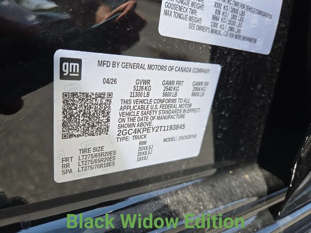 New 2026 Black Chevrolet LTZ image 19
