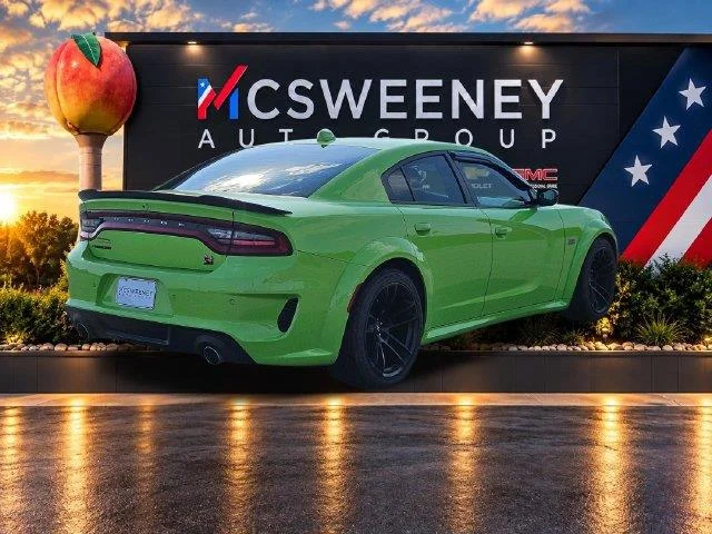 Used 2023 Green Dodge Scat Pack Widebody image 5
