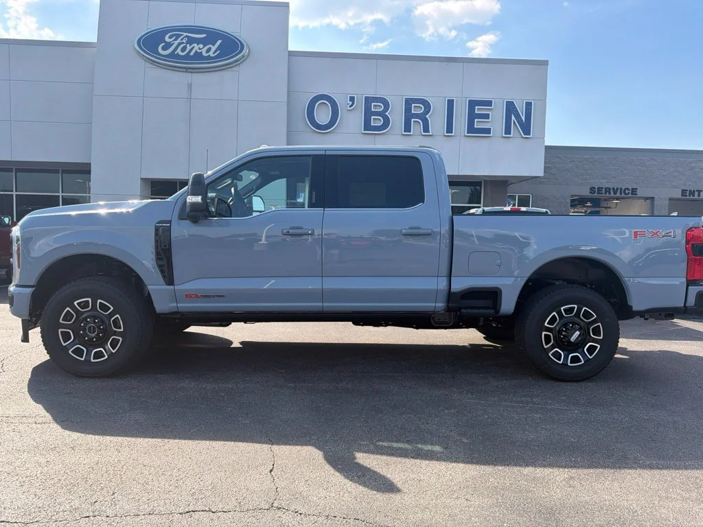 New 2027 Glacier Gray Metallic Tri-Coat Ford F-350® Platinum® image 2