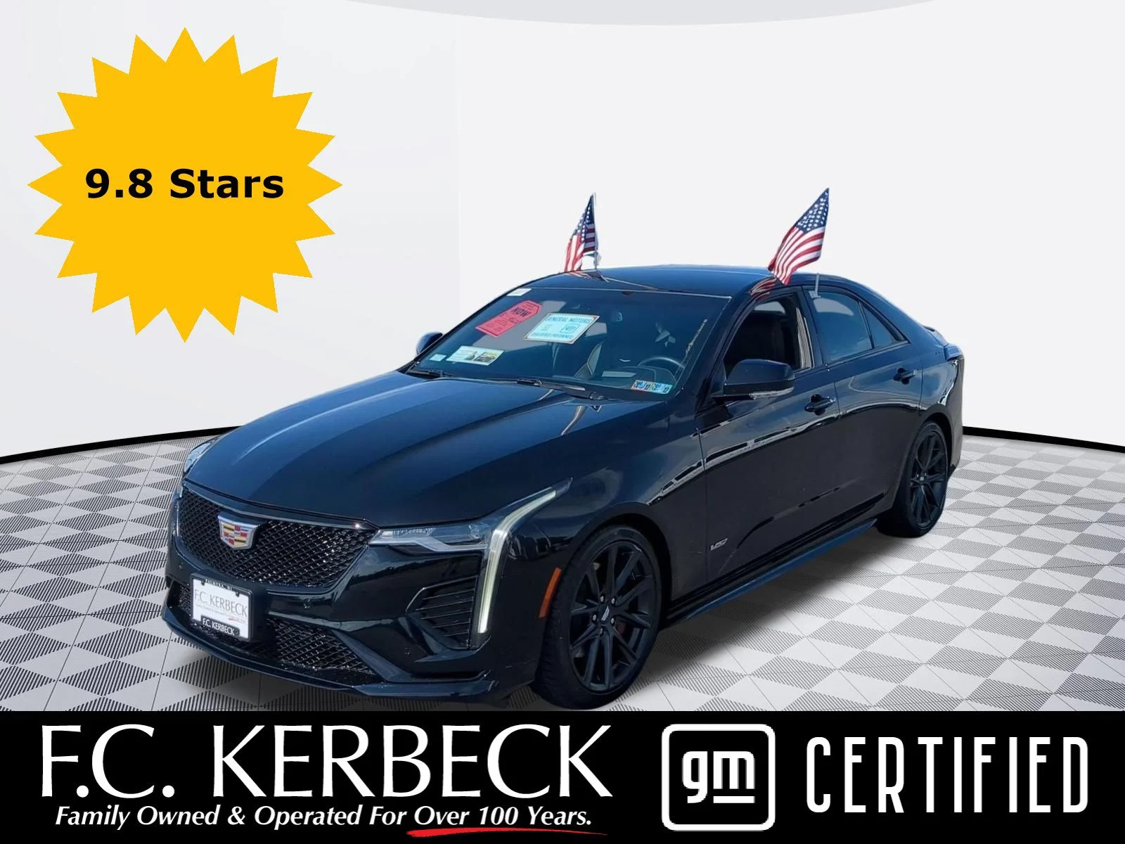 Used 2022 Black Raven Cadillac V-Series image 1