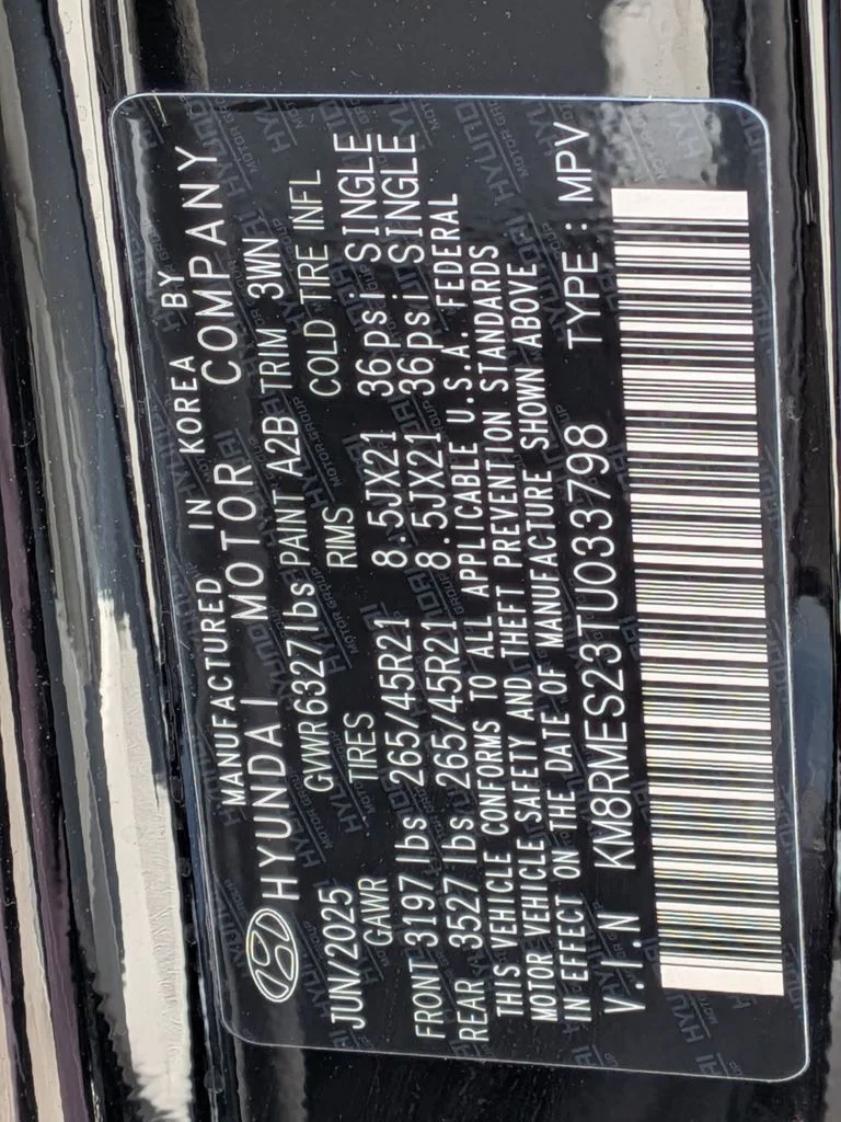 Certified Used 2026 Black Hyundai Calligraphy image 36