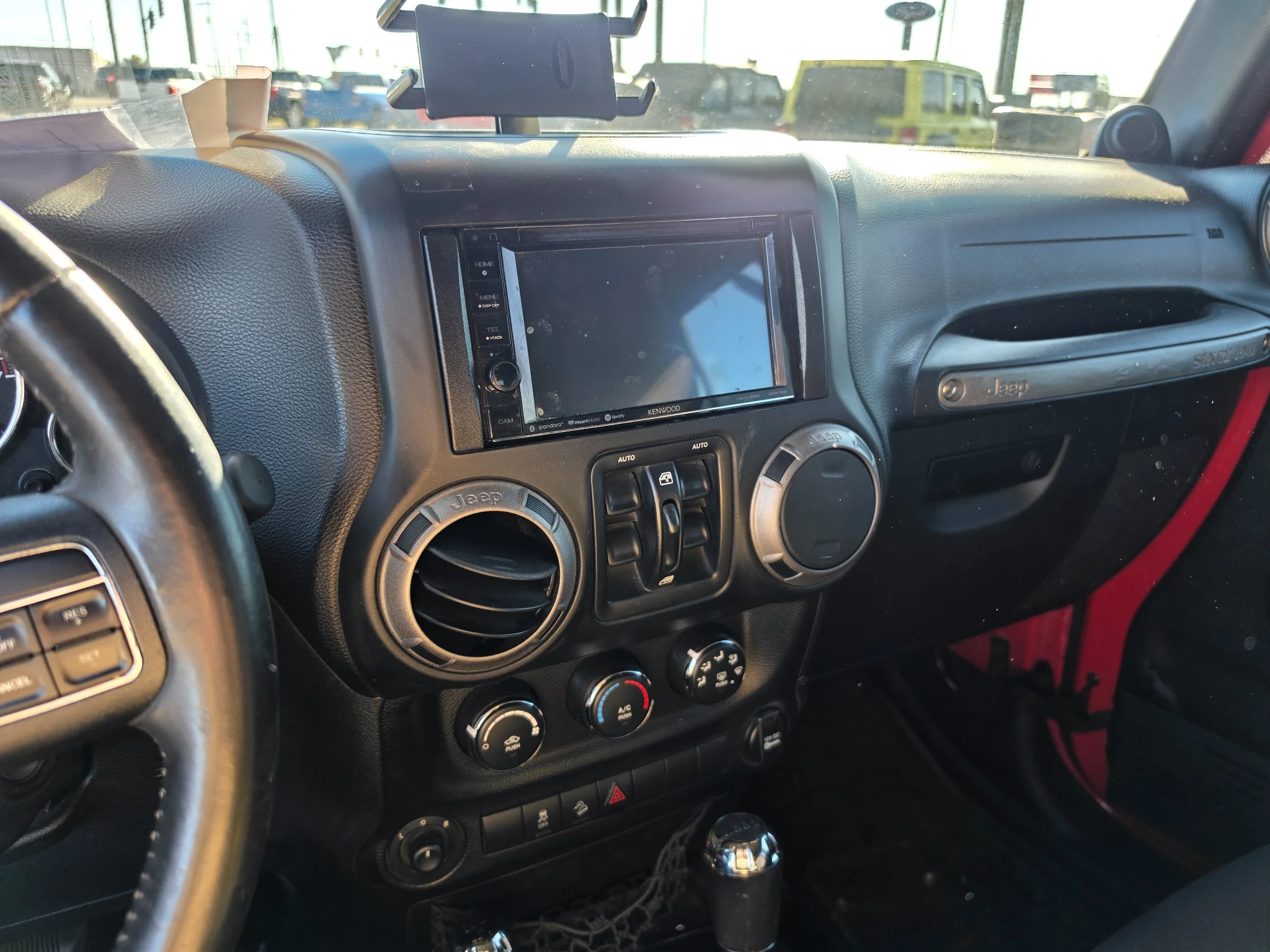 Used 2014 Flame Red Clearcoat Jeep Sport image 10