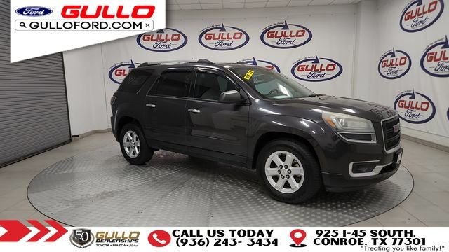 Used 2015 GMC Acadia SLE1 with VIN 1GKKRNED7FJ387998 for sale in Conroe, TX