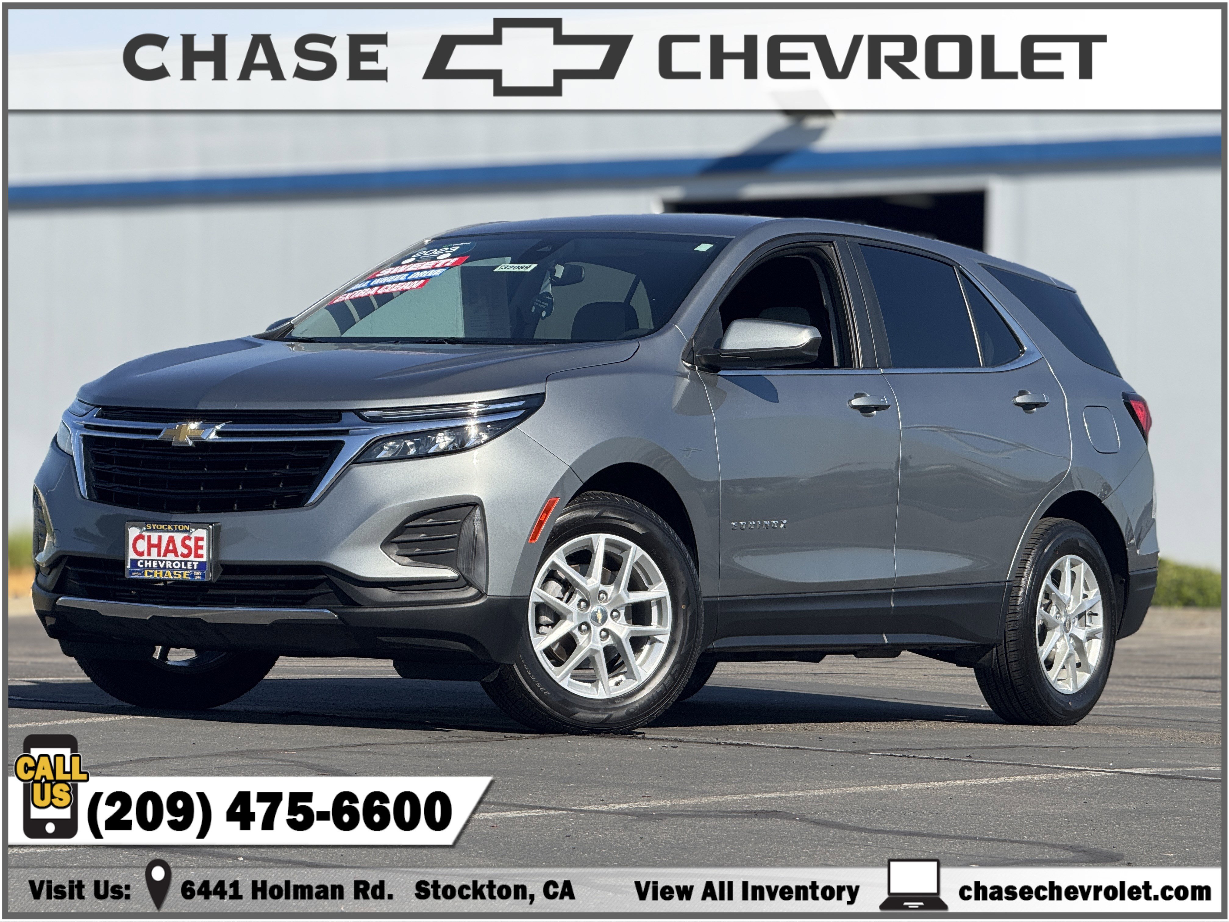 Used 2023 Sterling Gray Metallic Chevrolet LT image 1