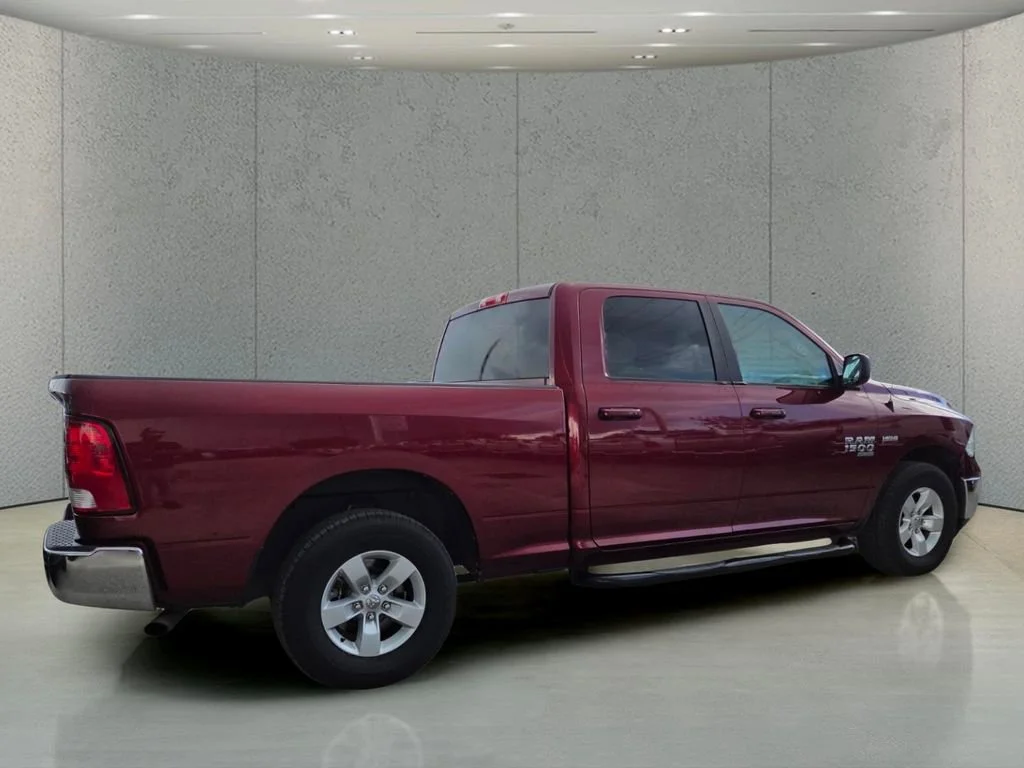 Used 2021 Delmonico Red Pearlcoat Ram SLT image 3