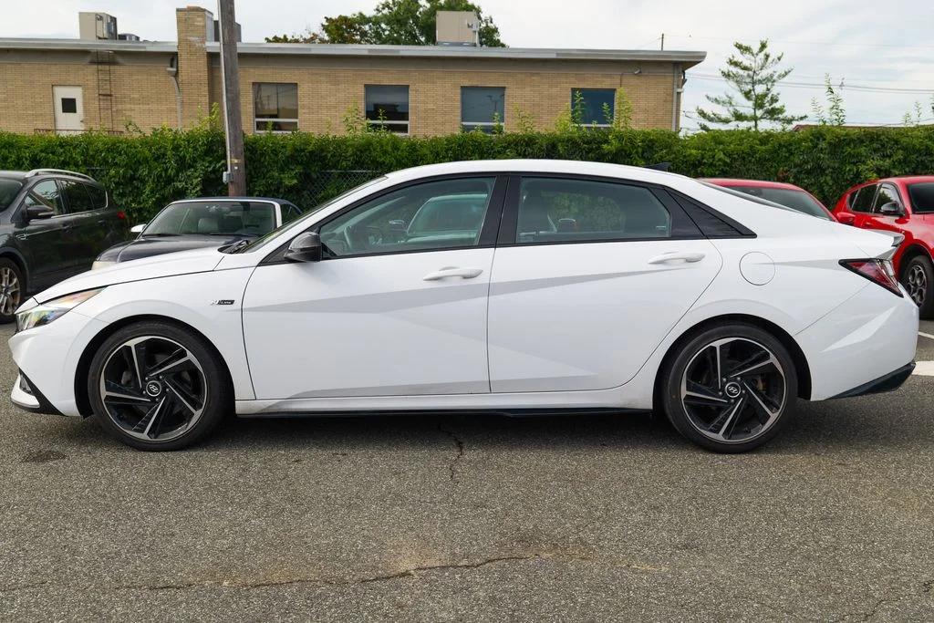 Used 2021 Ceramic White Hyundai N Line image 4