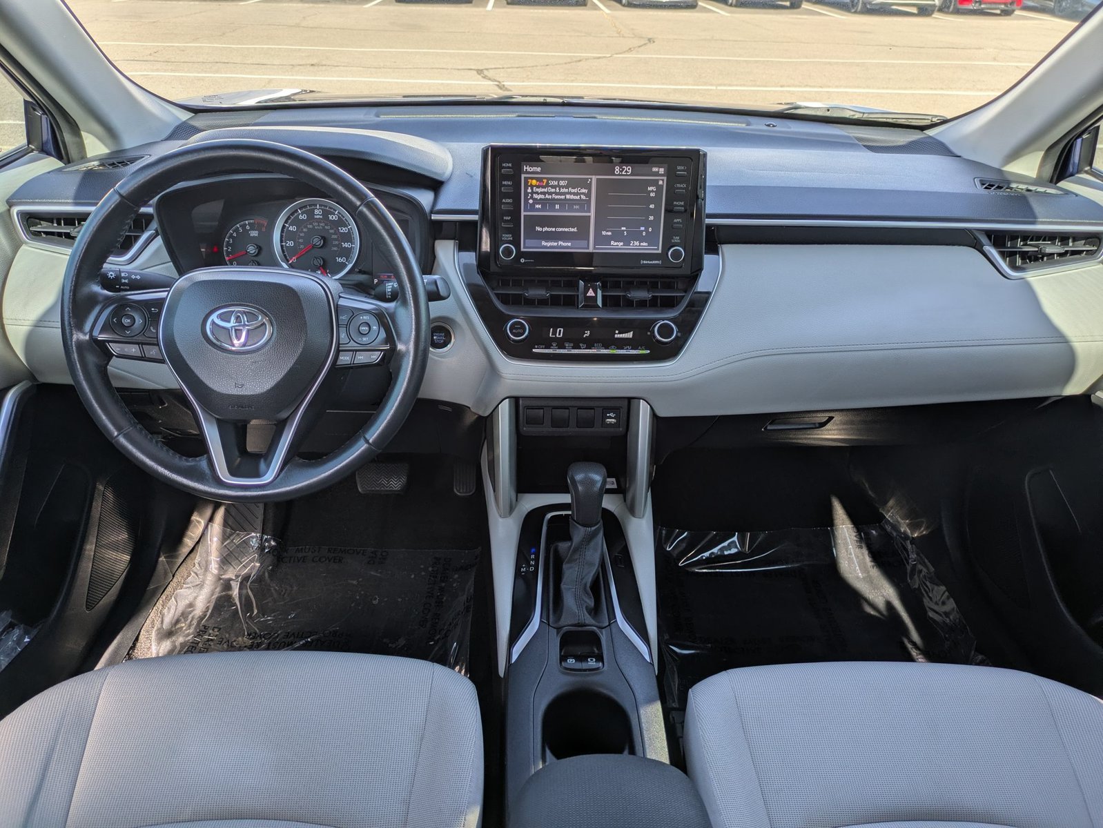 Used 2022 Blue Crush Metallic Toyota LE image 17