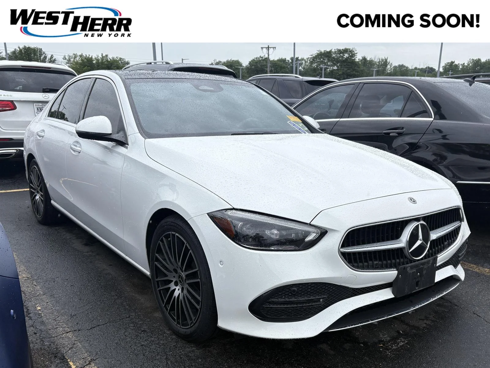 Used 2023 Polar White Mercedes-Benz C 300 image 1