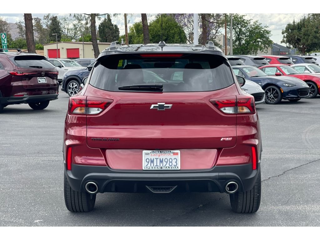 Used 2023 CRIMSON METALLIC Chevrolet RS image 5