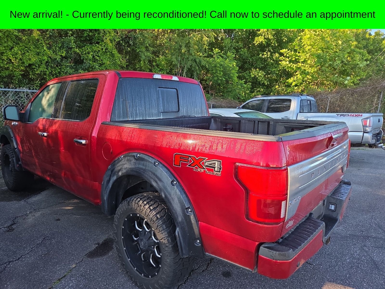 Used 2020 Red Ford Platinum image 4