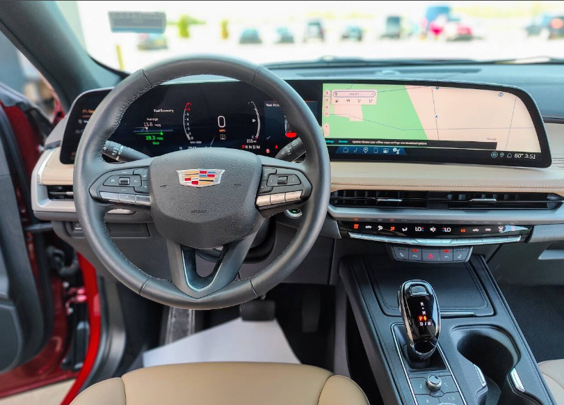 Used 2024 Red Cadillac Premium Luxury image 12