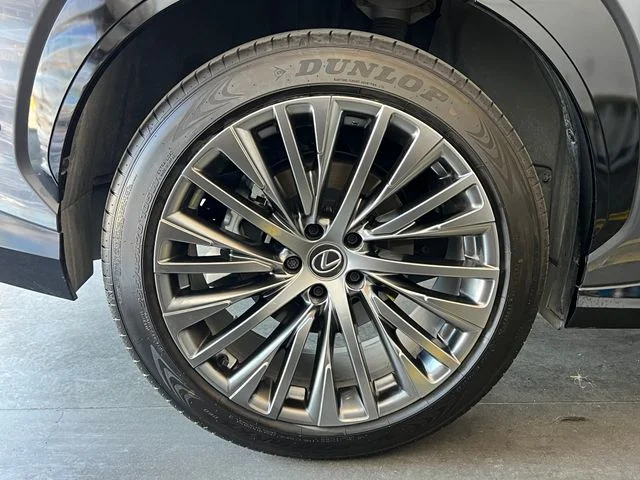 Used 2024 Cloudburst Gray Lexus 450e Luxury image 11