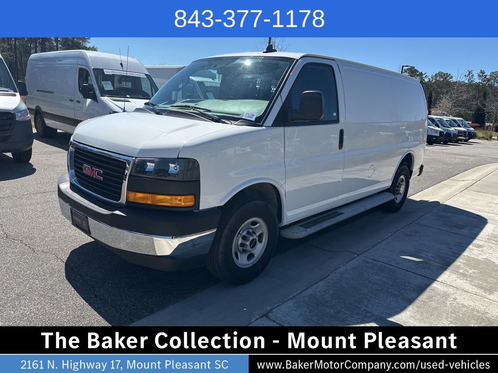 Used 2023 Summit White GMC Work Van image 3