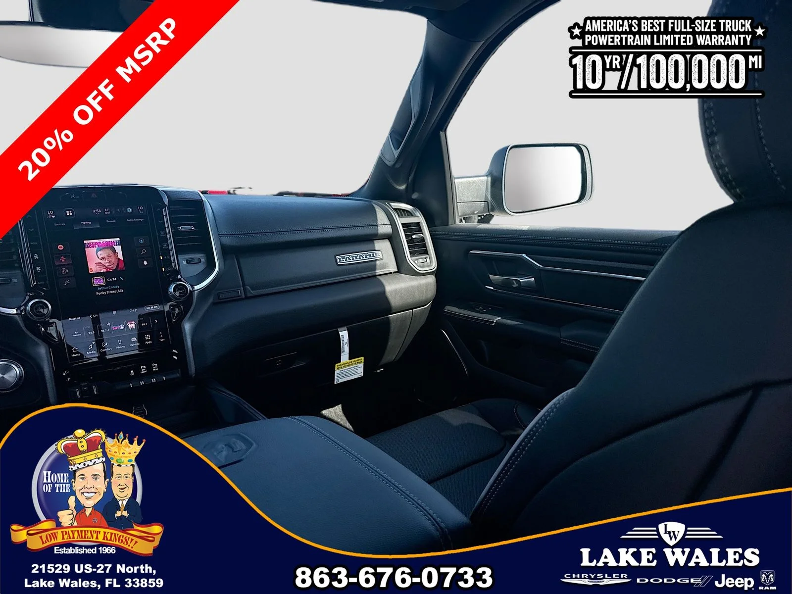 New 2026 Serrano-Green Metallic Exterior Paint RAM LARAMIE image 23