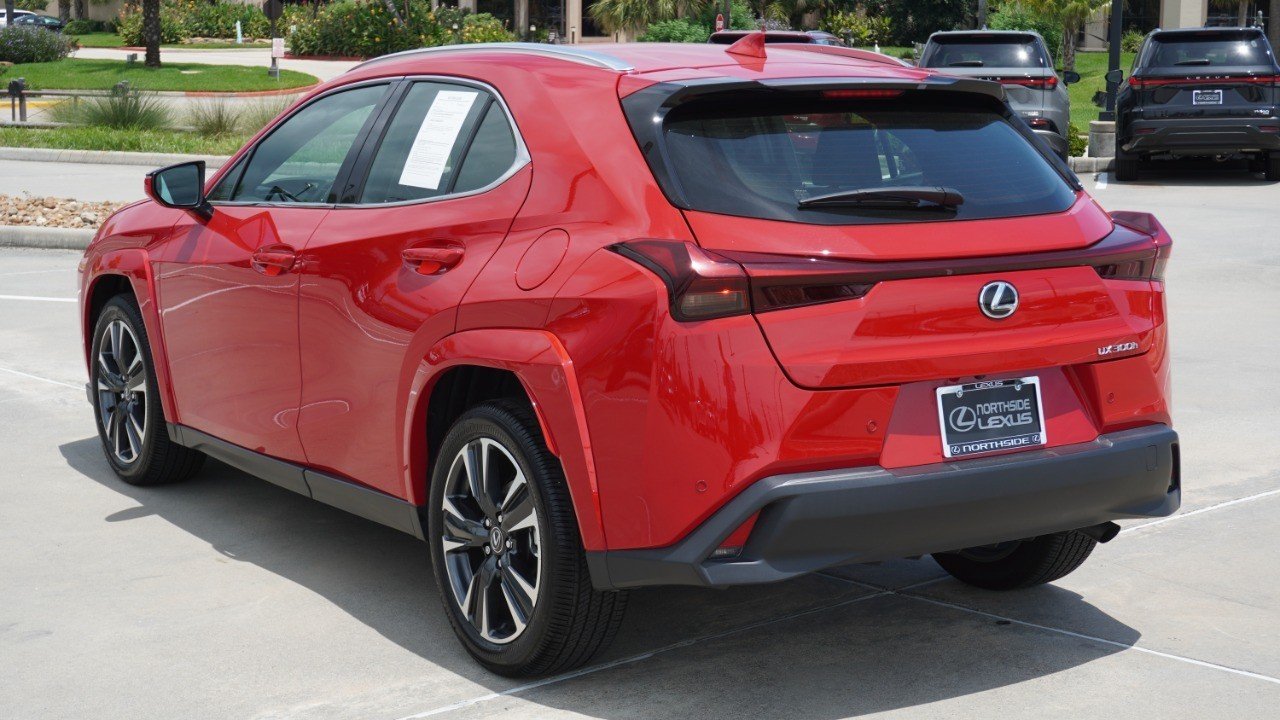 Certified Used 2025 Red Lexus UX 300h Premium image 8