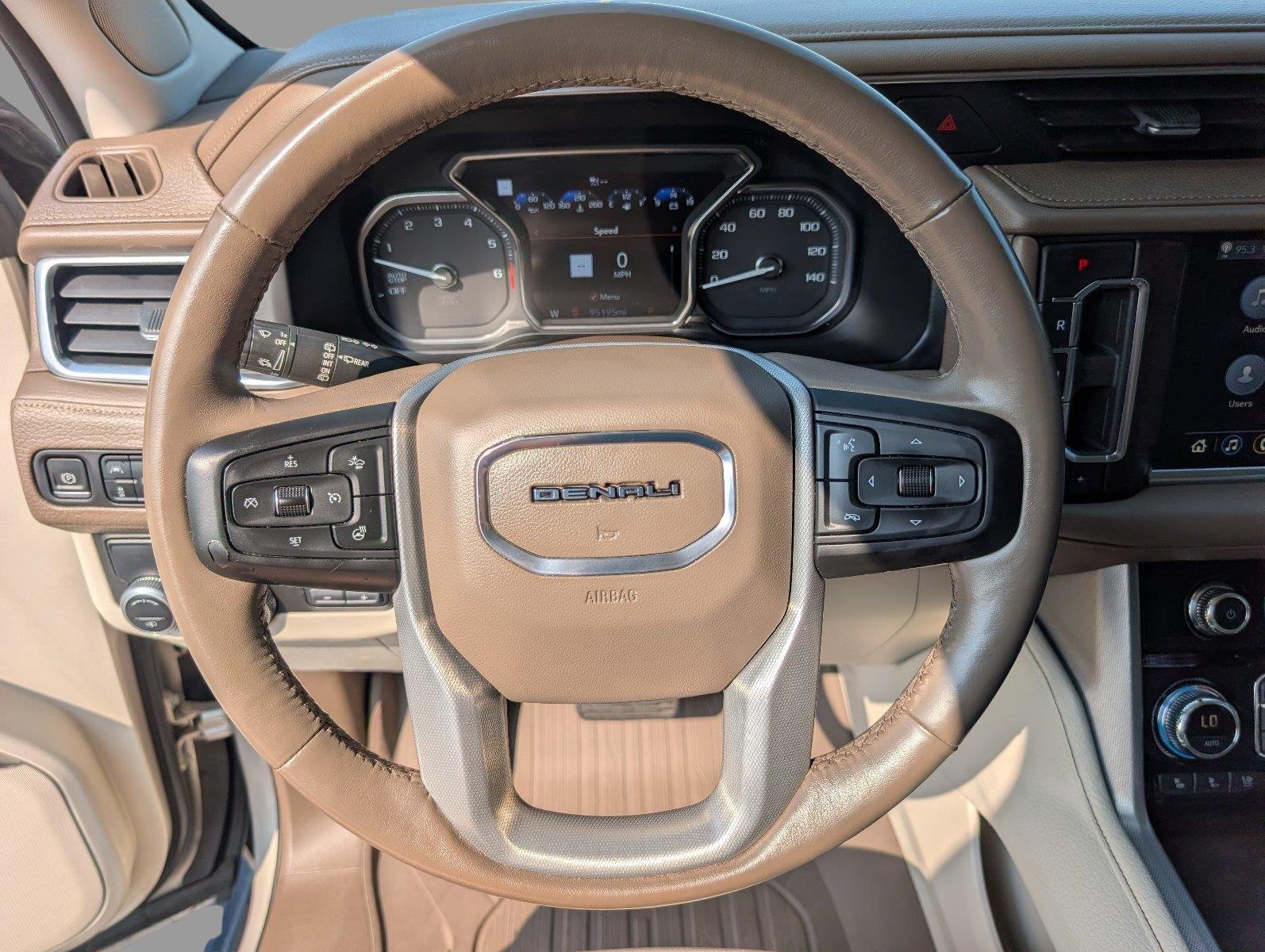 Used 2021 PEARL BEIGE METALLIC GMC Denali image 29