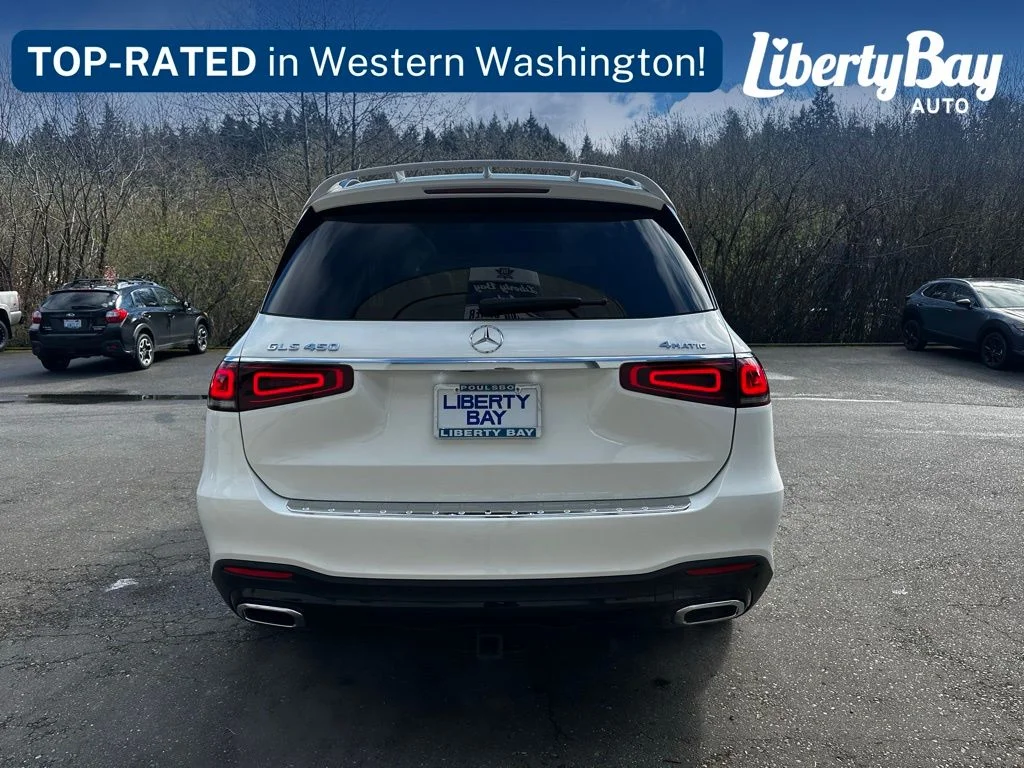 Used 2022 White Mercedes-Benz GLS 450 image 11