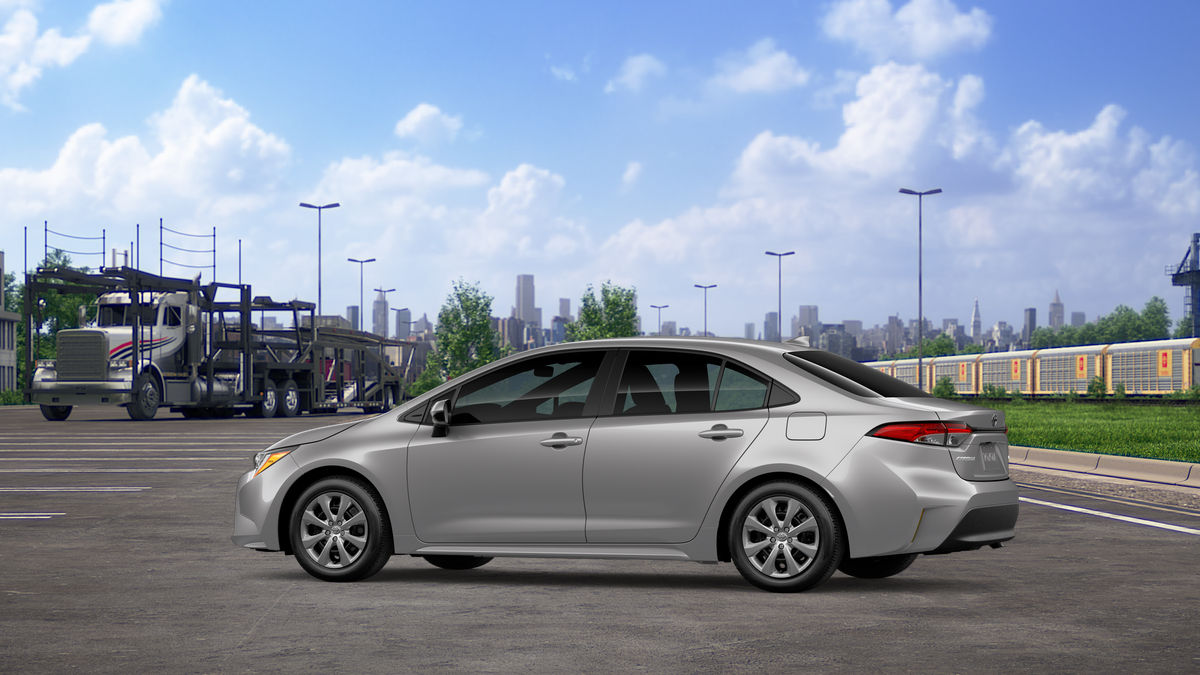 New 2026 Classic Silver Metallic Toyota LE image 5