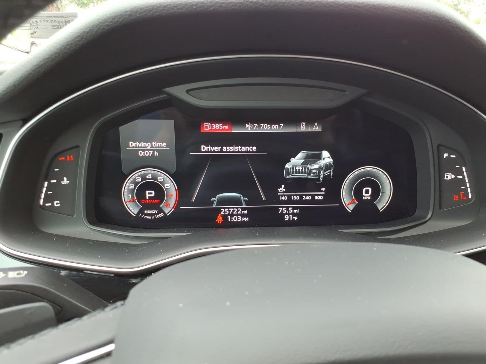 Used 2023 Glacier White Metallic Audi Premium Plus image 14