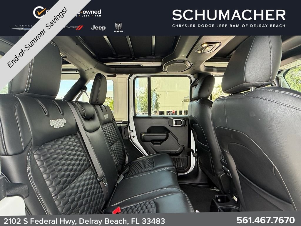 Used 2022 White Jeep Unlimited Sport S image 15