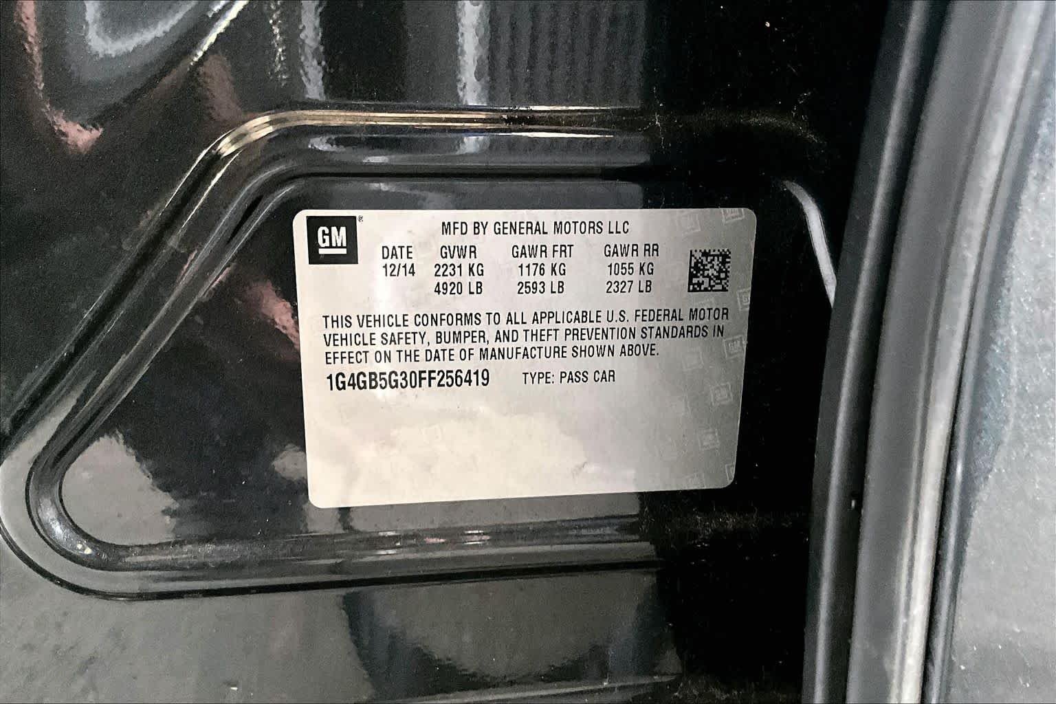 Used 2015 Smoky Gray Metallic Buick Leather image 32