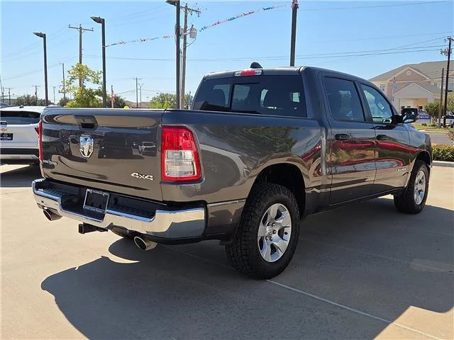 Used 2023 Granite Crystal Metallic Clearcoat RAM Big Horn/Lone Star 4x4 Crew Cab 144.5 in. WB image 3