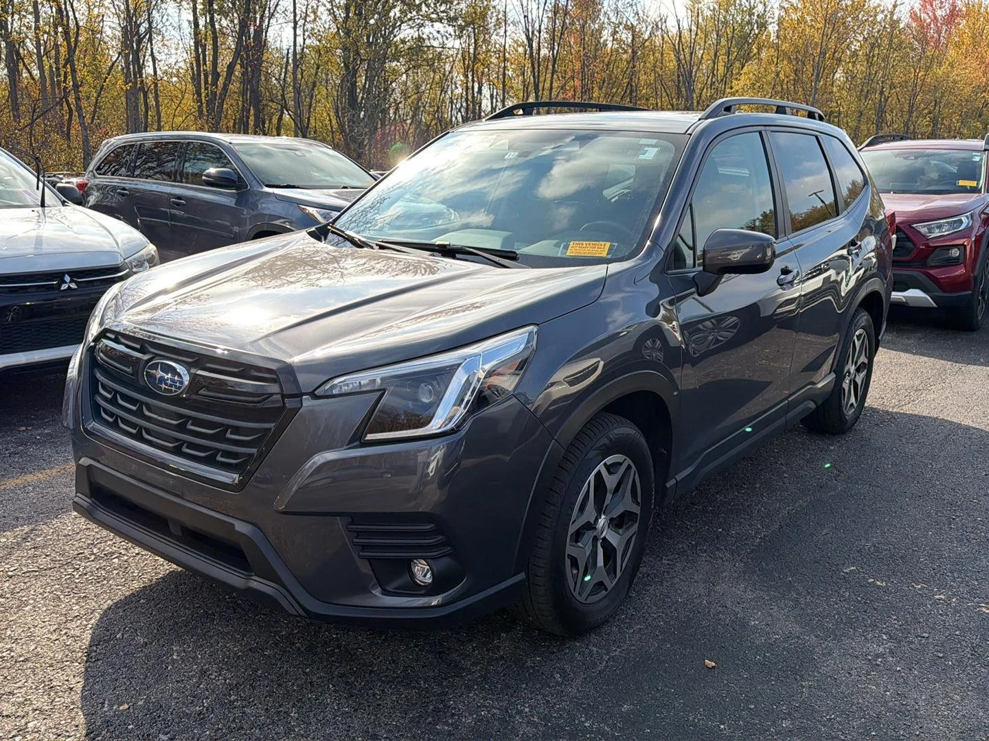 Used 2024 Magnetite Gray Metallic Subaru Premium image 8
