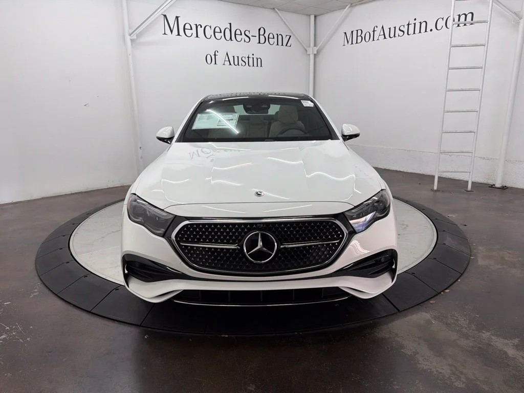 New 2027 White Mercedes-Benz E 350 image 2