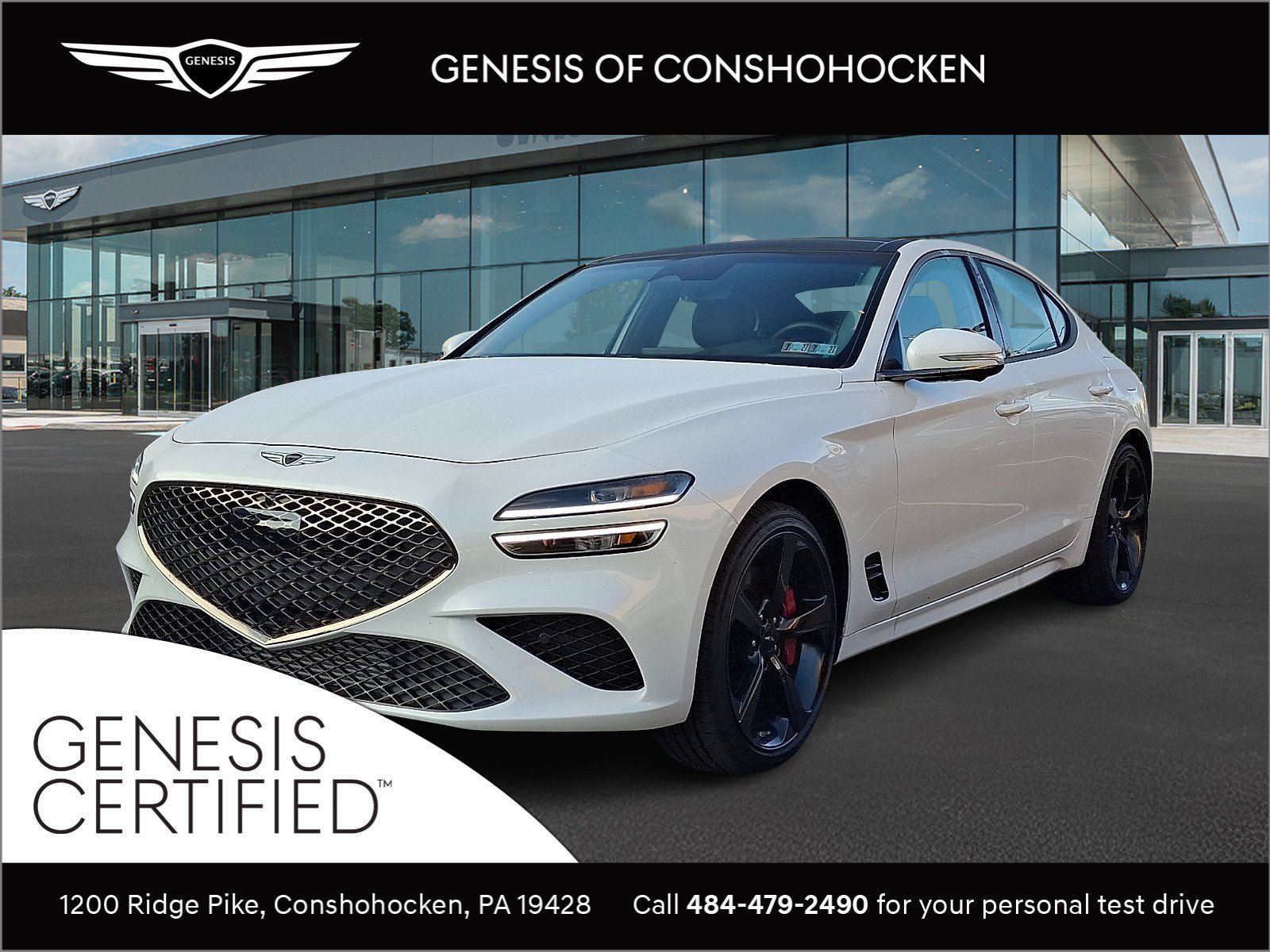 Certified Used 2026 Uyuni White Genesis 3.3T Sport Prestige image 1