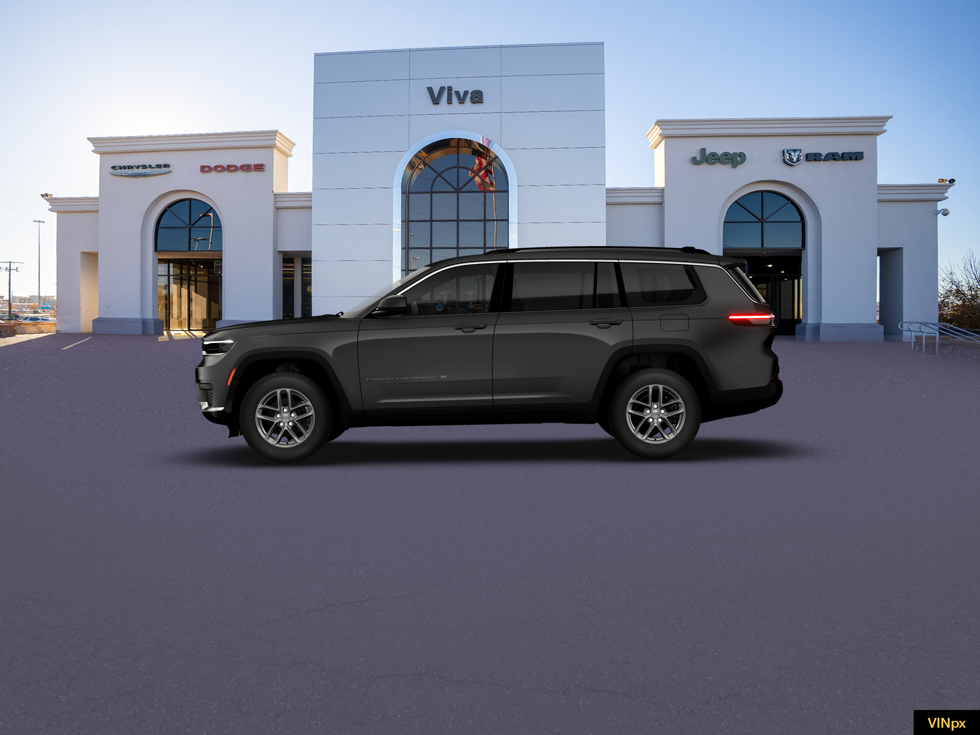 New 2026 Baltic Gray Metallic Clear-Coat Exterior Paint Jeep Laredo X image 3